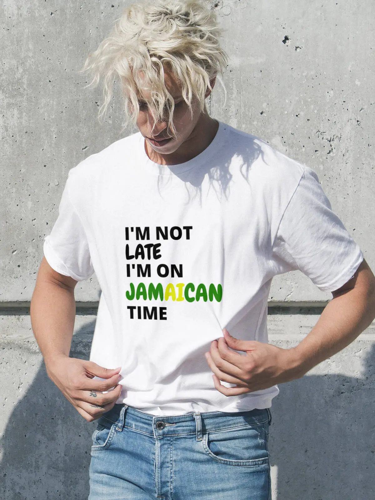Jamaican Time Cotton Shirt