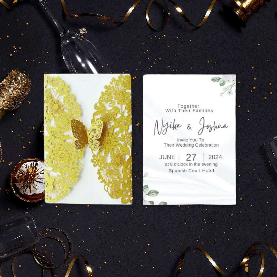 Butterfly Invitation