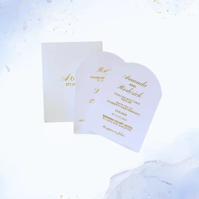 Arch Slider Invitation