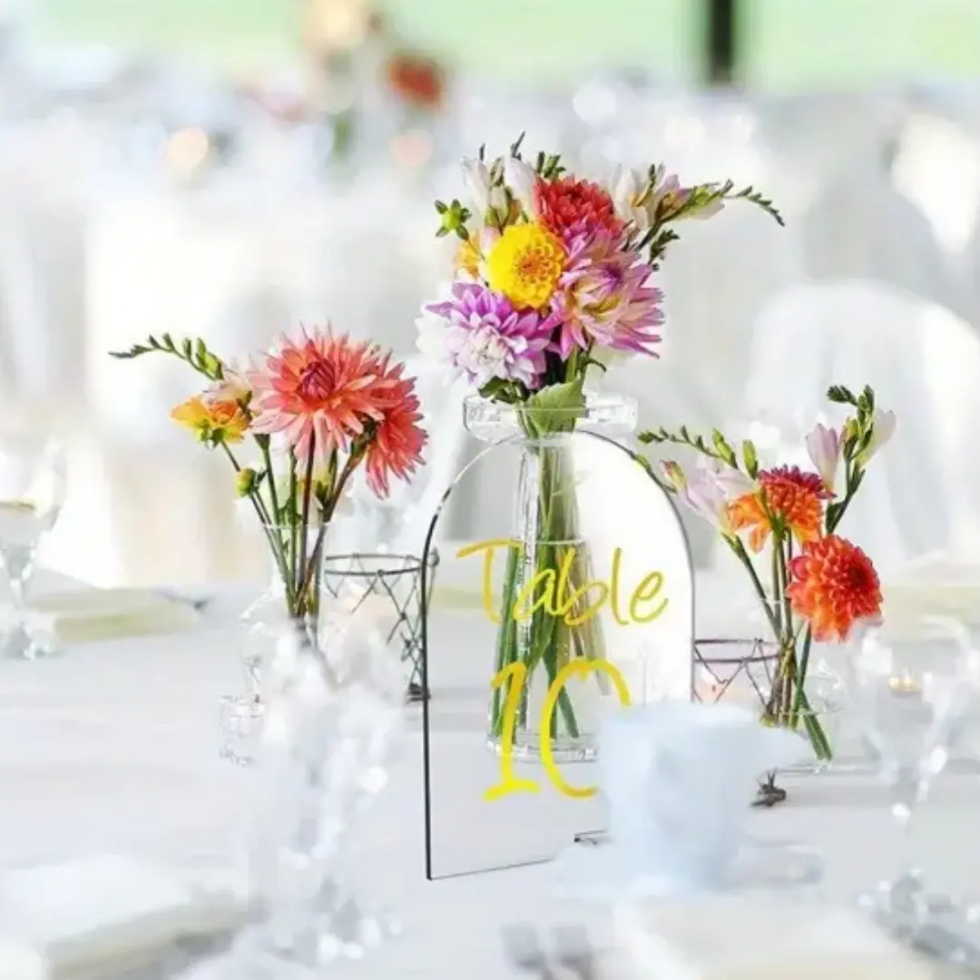 Arch Acrylic Table Number