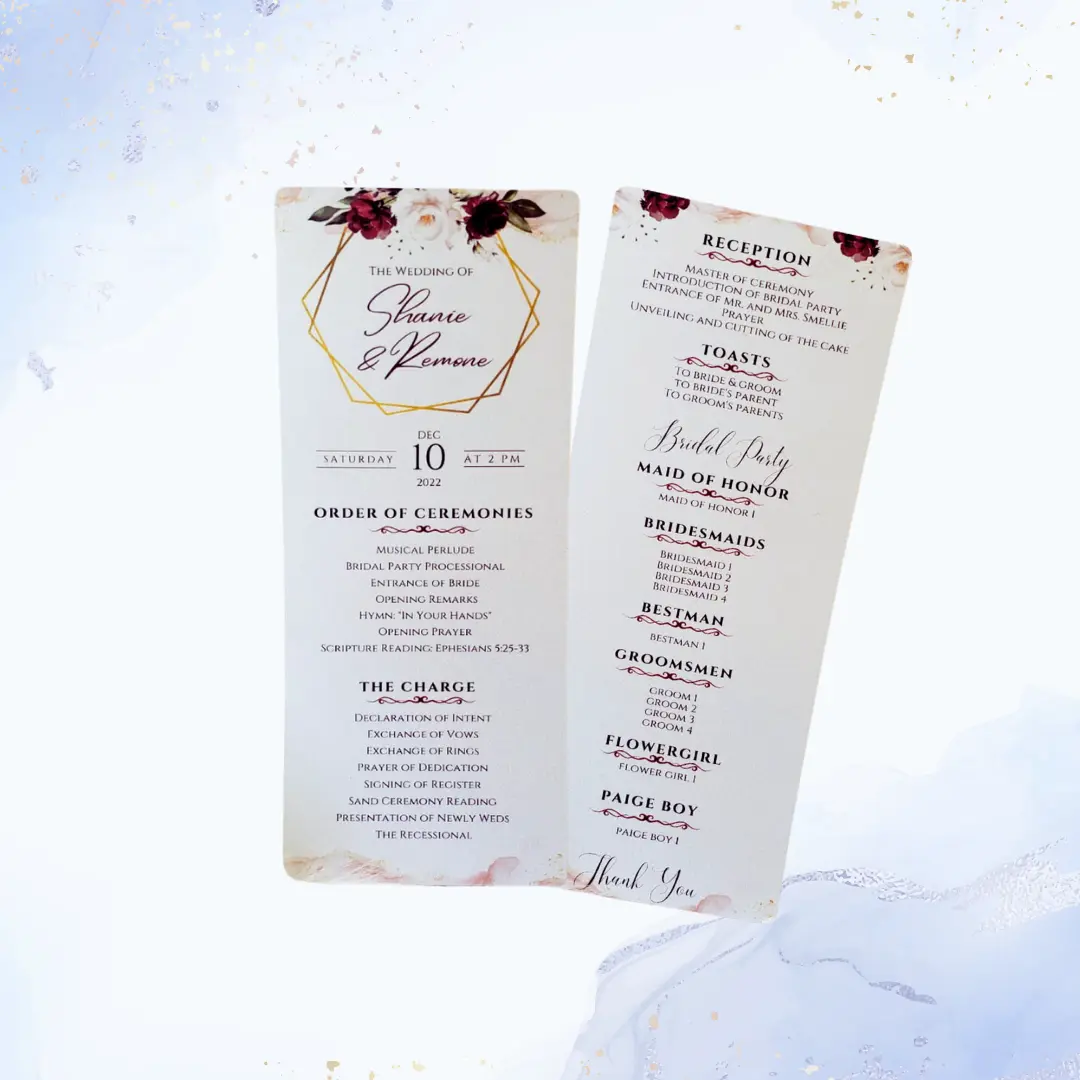 Metallic Rectangular Program