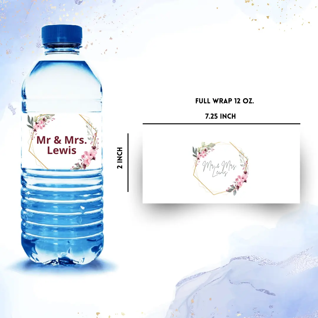 Full Wrap 12oz Label